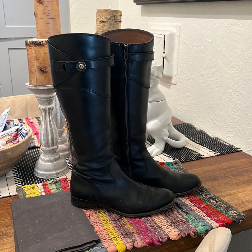 Frye Molly Button Tall boots